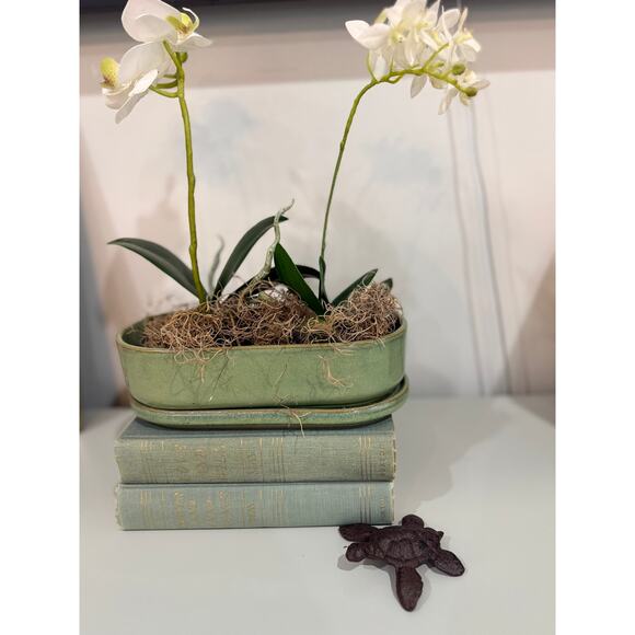 Vintage ombré effect green Decorative Book collection - Picture 3 of 5